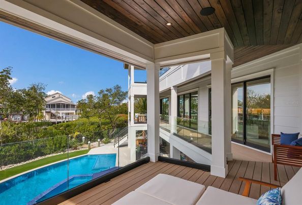 Exterior, Pool, Wood Texture Flooring