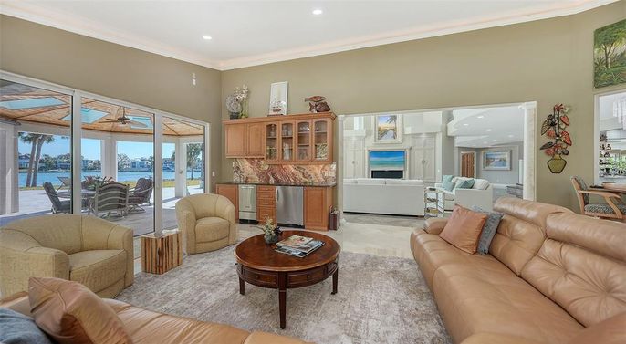 Dining room, Interior, Living room, Recessed Lighting, Water