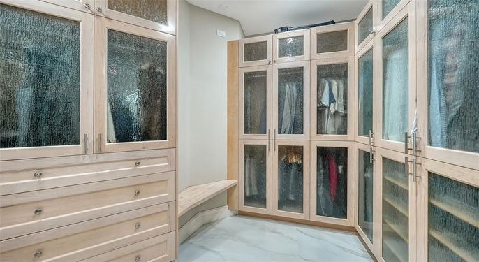 Bathroom, Interior, Marble, Walk-in Closets