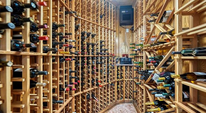 Interior, Wine Storage