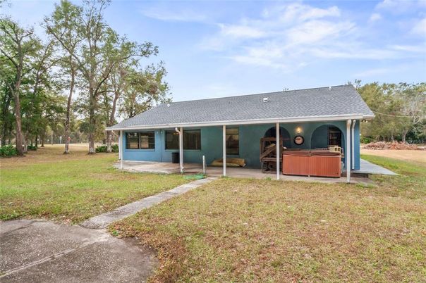 Backyard, Exterior, Hot Tub