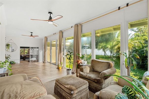Interior, Living room, Sun Room, Wood Texture Flooring