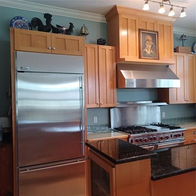 Interior, Kitchen, Stainless Steel Appliances