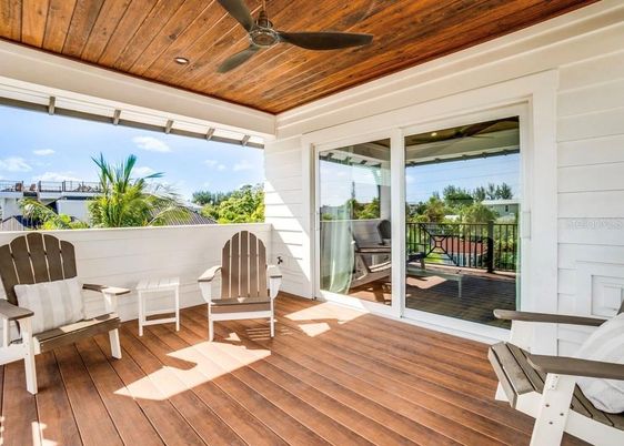 Exterior, Wood Texture Flooring