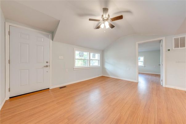 Empty room, Interior, Wood Texture Flooring