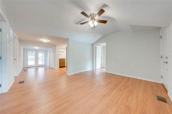 Empty room, Interior, Wood Texture Flooring