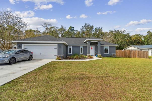 Attached, Backyard, Exterior, Facade, Ranch