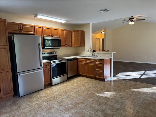Interior, Kitchen, Stainless Steel Appliances