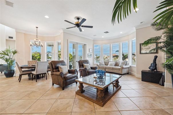 Chandelier, Dining room, Interior, Living room, Recessed Lighting