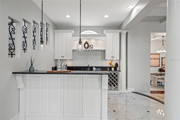 Interior, Kitchen, Pendant Lights, Recessed Lighting