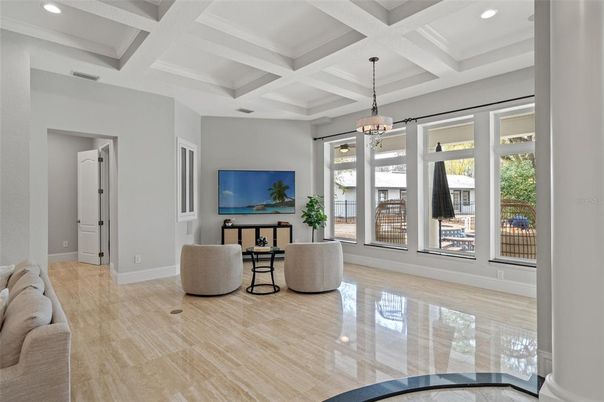 Interior, Living room, Pendant Lights, Recessed Lighting