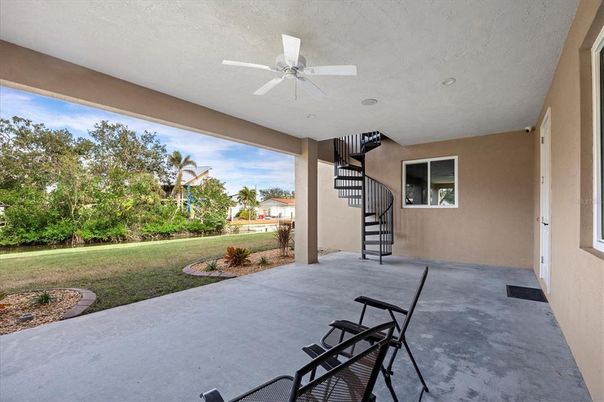 Backyard, Exterior