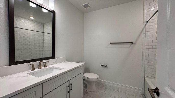 Bathroom, Interior, Marble, Recessed Lighting