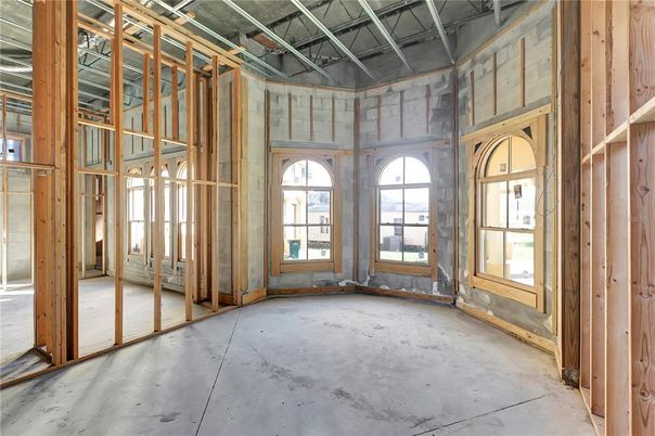 Empty room, Interior
