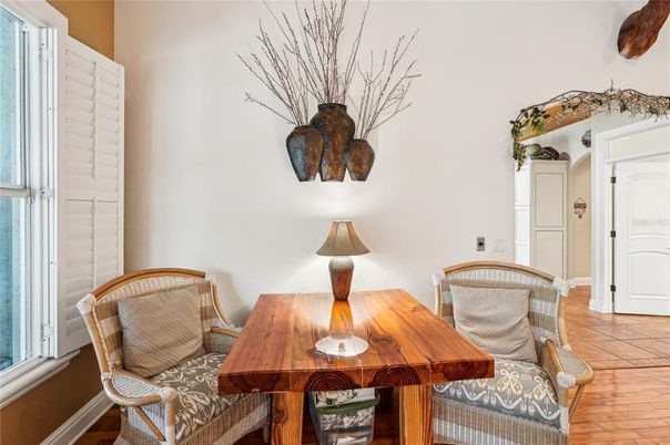 Dining room, Interior, Wood Texture Flooring