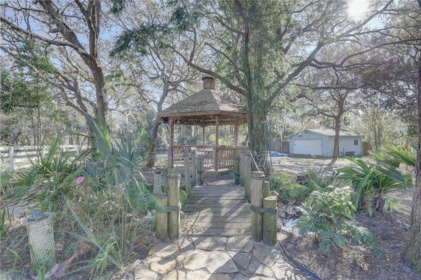 Backyard, Detached Garage, Exterior