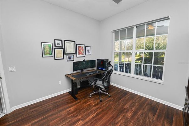 Home Office, Interior, Wood Texture Flooring