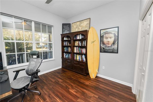 Home Office, Interior, Wood Texture Flooring