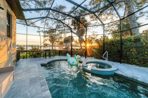 Glass Ceilings, Interior, Pool, Sun Room, Water