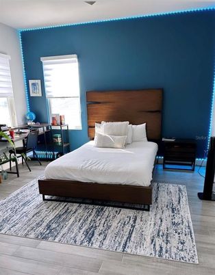 Bedroom, Home Office, Interior, Wood Texture Flooring
