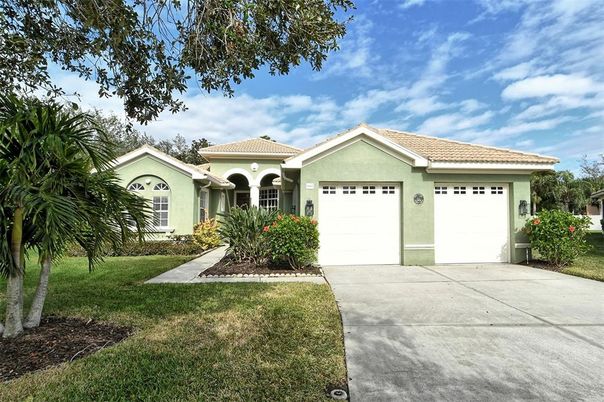 Attached, Backyard, Exterior, Facade, Mediterranean