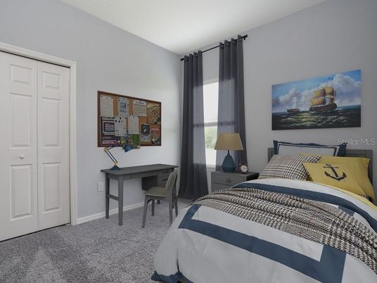 Bedroom, Home Office, Interior