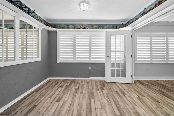 Empty room, Interior, Wood Texture Flooring
