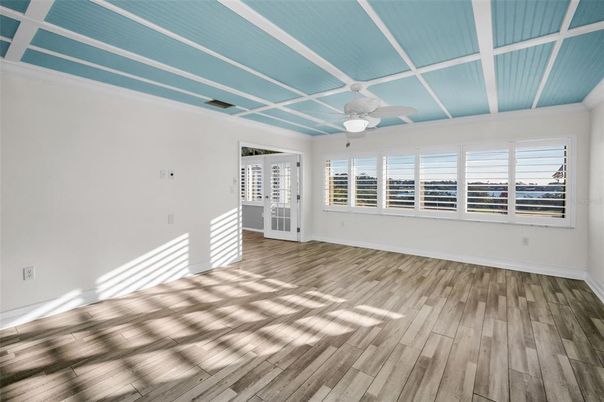 Empty room, Interior, Wood Texture Flooring