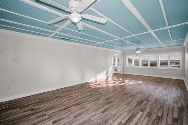 Empty room, Interior, Wood Texture Flooring