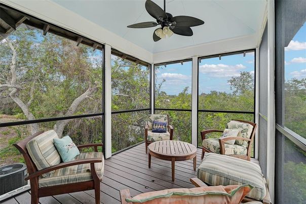 Interior, Sun Room, Wood Texture Flooring