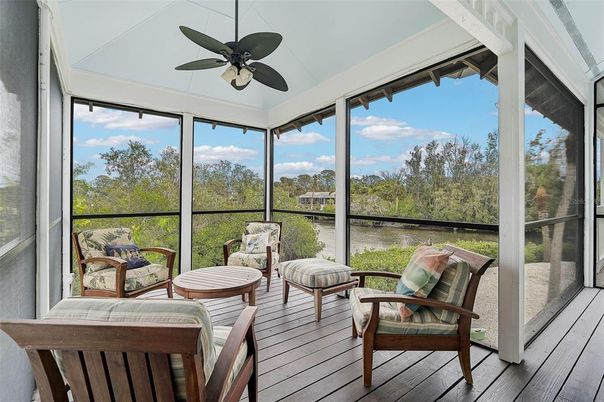 Interior, Sun Room, Wood Texture Flooring