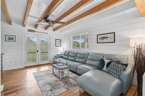 Interior, Living room, Wooden Beams, Wood Texture Flooring