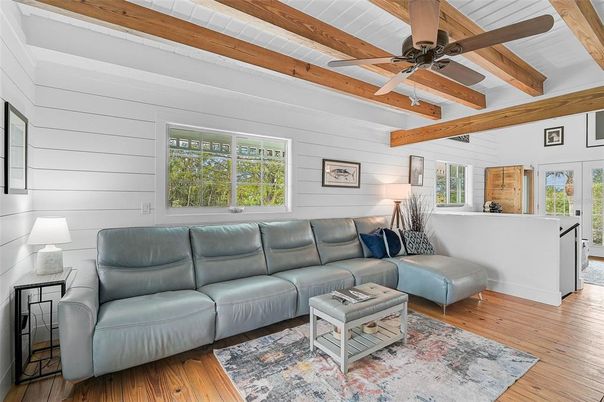 Interior, Living room, Wooden Beams, Wood Texture Flooring
