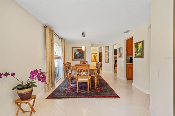 Dining room, Interior, Pendant Lights