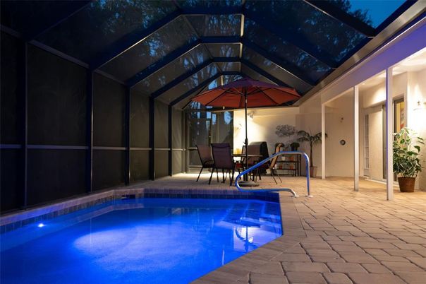 Glass Ceilings, Interior, Pool, Sun Room