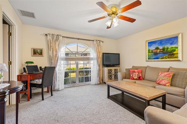 Home Office, Interior, Living room