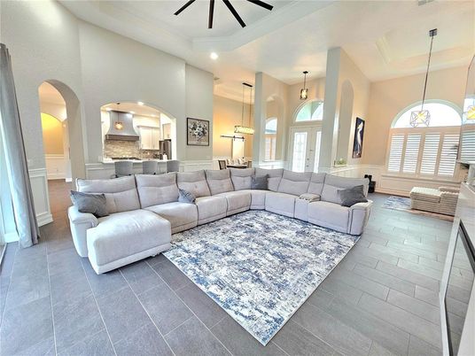 Interior, Kitchen, Living room, Pendant Lights, Recessed Lighting