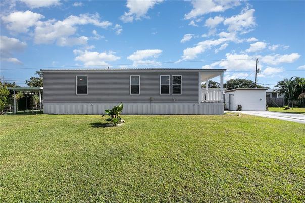 Backyard, Detached Garage, Exterior