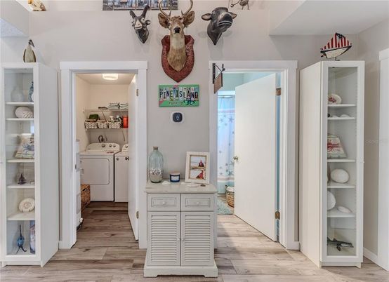 Interior, Utility Closets, Washer, Wood Texture Flooring