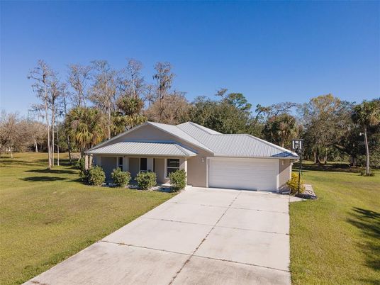 Attached, Backyard, Exterior, Facade, Ranch
