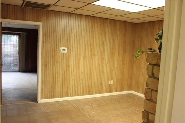 Empty room, Interior, Wooden Walls