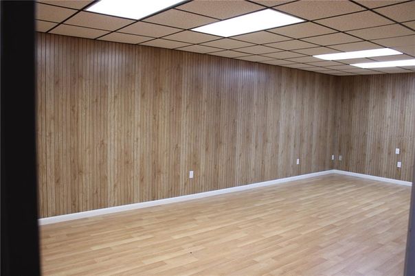 Empty room, Interior, Wood Texture Flooring, Wooden Walls