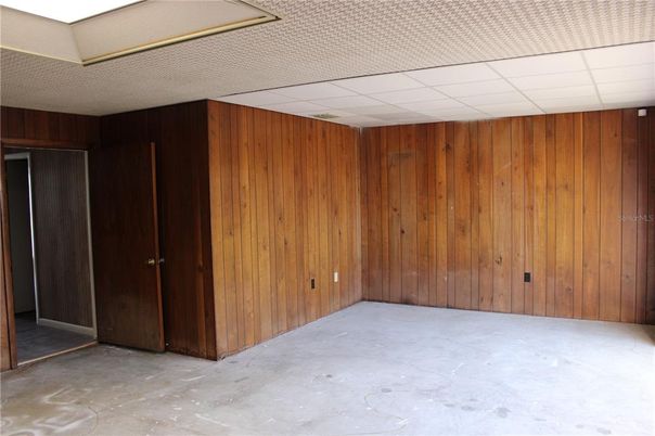 Empty room, Interior, Wooden Walls