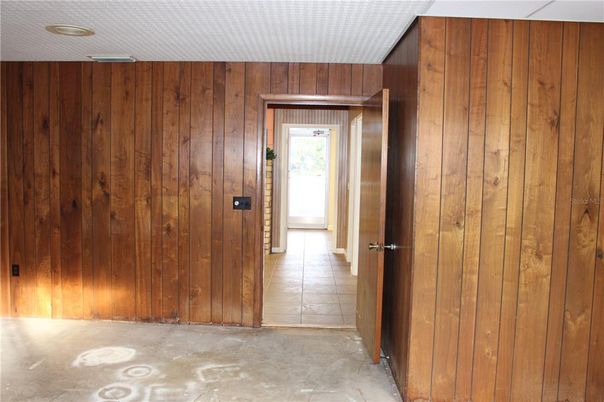 Interior, Wooden Walls