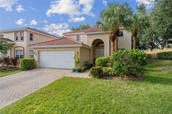 Attached, Backyard, Exterior, Facade, Mediterranean