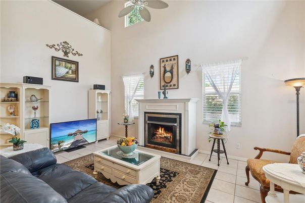 Fireplace, Interior, Living room