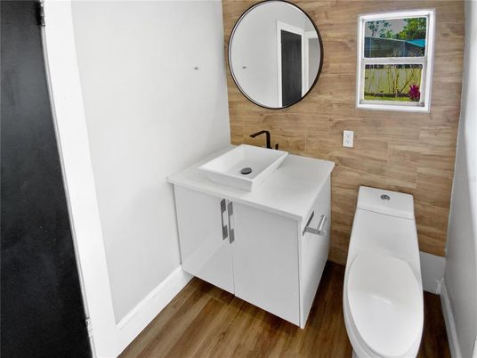 Bathroom, Interior, Wood Texture Flooring