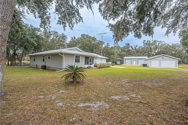 Backyard, Detached Garage, Exterior