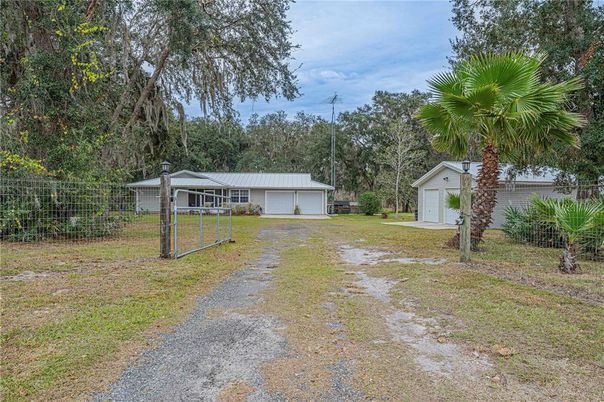 Backyard, Detached Garage, Exterior