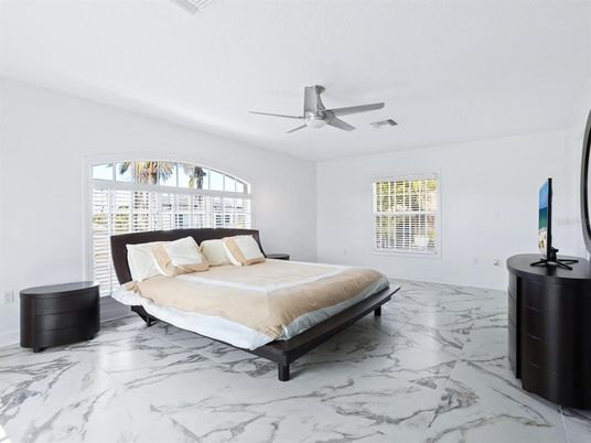 Bedroom, Interior, Marble